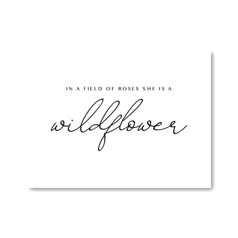 Flowers Botanical Scandinavian Posters Wildflowers Nordic Style Gallery Wall Art Prints Decorative Painting Pictures Home Decor