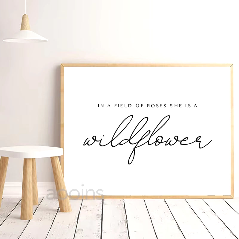 Flowers Botanical Scandinavian Posters Wildflowers Nordic Style Gallery Wall Art Prints Decorative Painting Pictures Home Decor