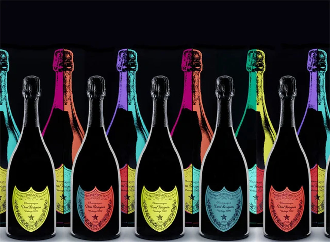 Fashion Luxury Champagne Bottle Art Canvas Painting Prints Poster Wall Art Printing Picture Luxurious Bar Home Dining Room Decor