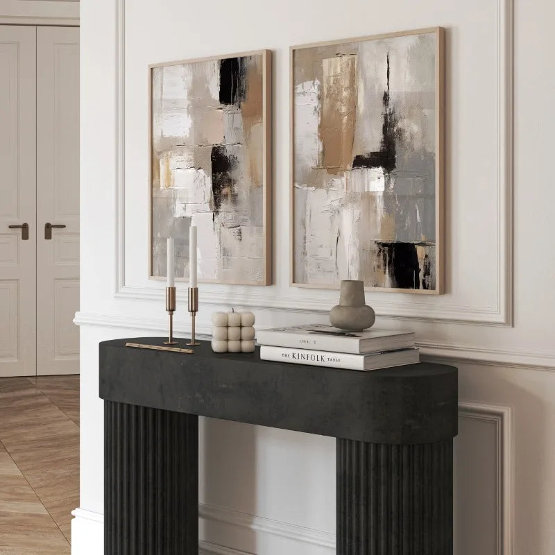 Neutral Landscape Canvas Painting Prints, Abstract Modern Minimalist Poster for Living Room Wall Home Decor Cuadros