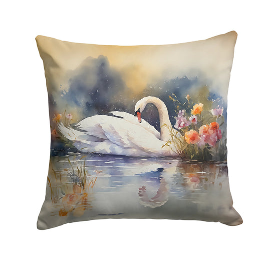 Swan Throw Pillow