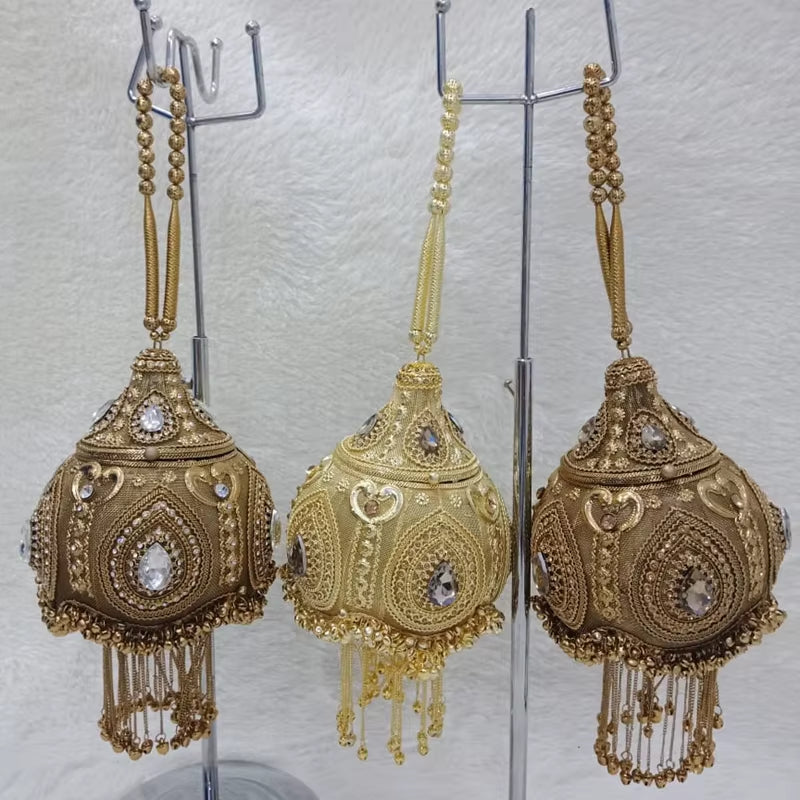 Luxury Women'S Hand-Made Beaded Clutch Bags Vintage Crystal Beaded Crossbody Bag for Lady Wedding Bags Evening Bag F669