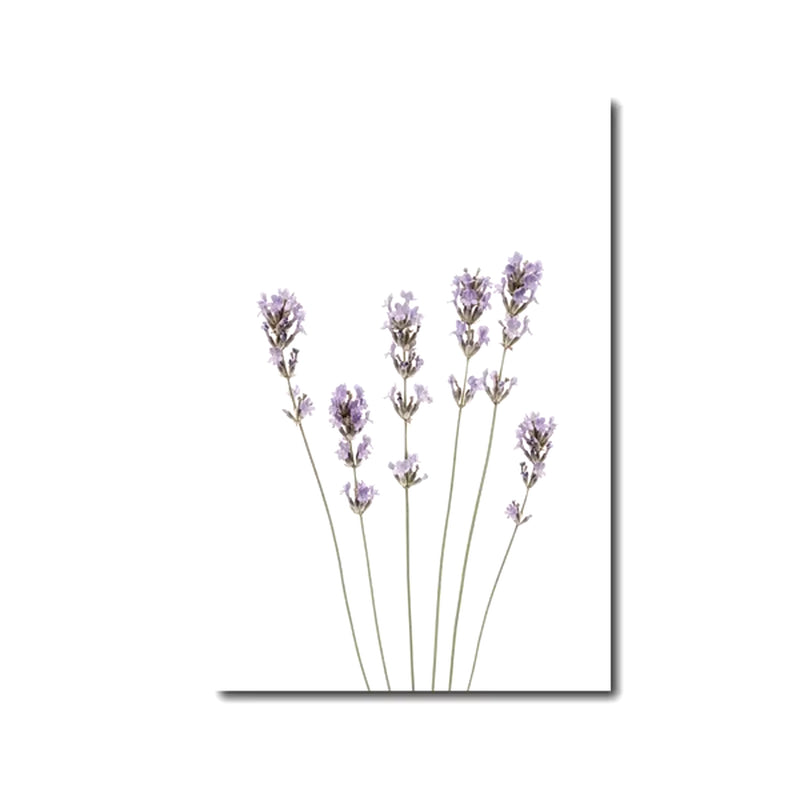 Flowers Botanical Scandinavian Posters Wildflowers Nordic Style Gallery Wall Art Prints Decorative Painting Pictures Home Decor