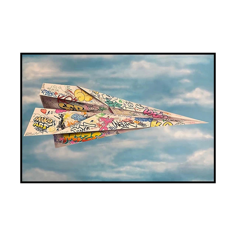 Street Graffiti Kissing Canvas Painting Posters and Prints Abstract Picture Wall Art Decoration Mural Living Room Home Decor