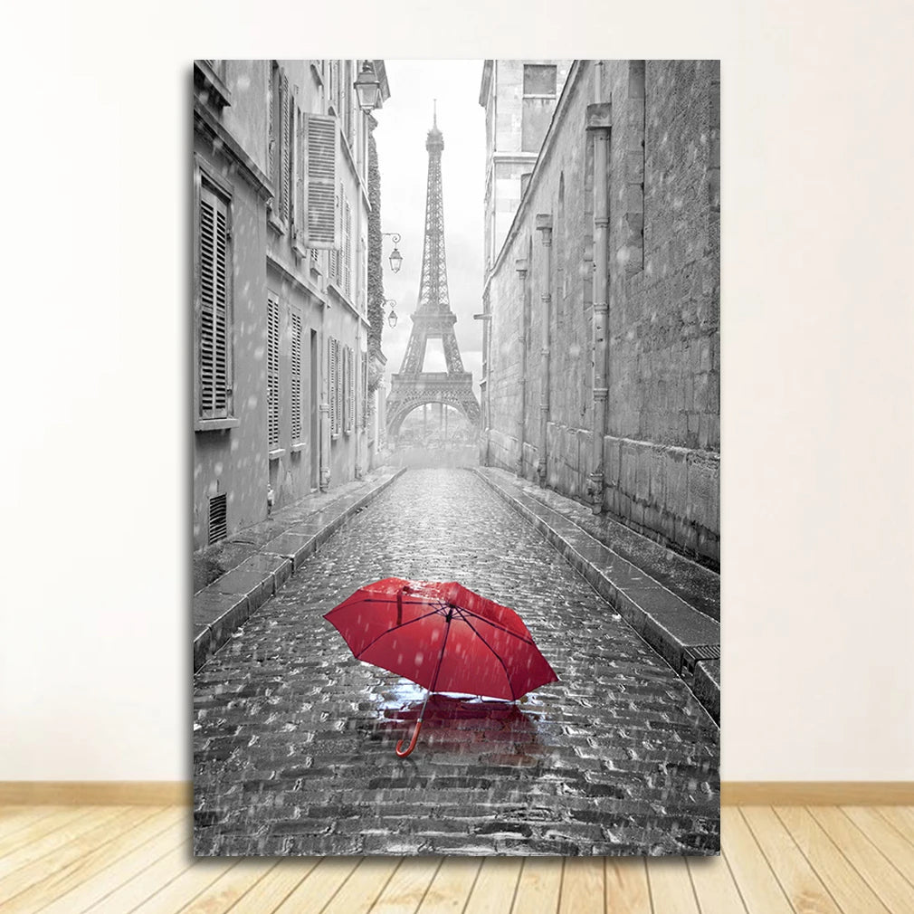 Canvas Print City London Paris Landscape Nordic S and Prints Paintings for Living Room Wall Art Decorative Pictures