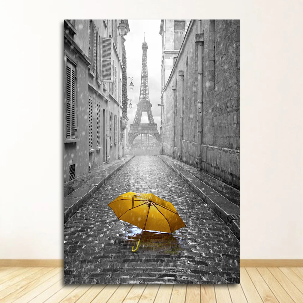 Canvas Print City London Paris Landscape Nordic S and Prints Paintings for Living Room Wall Art Decorative Pictures