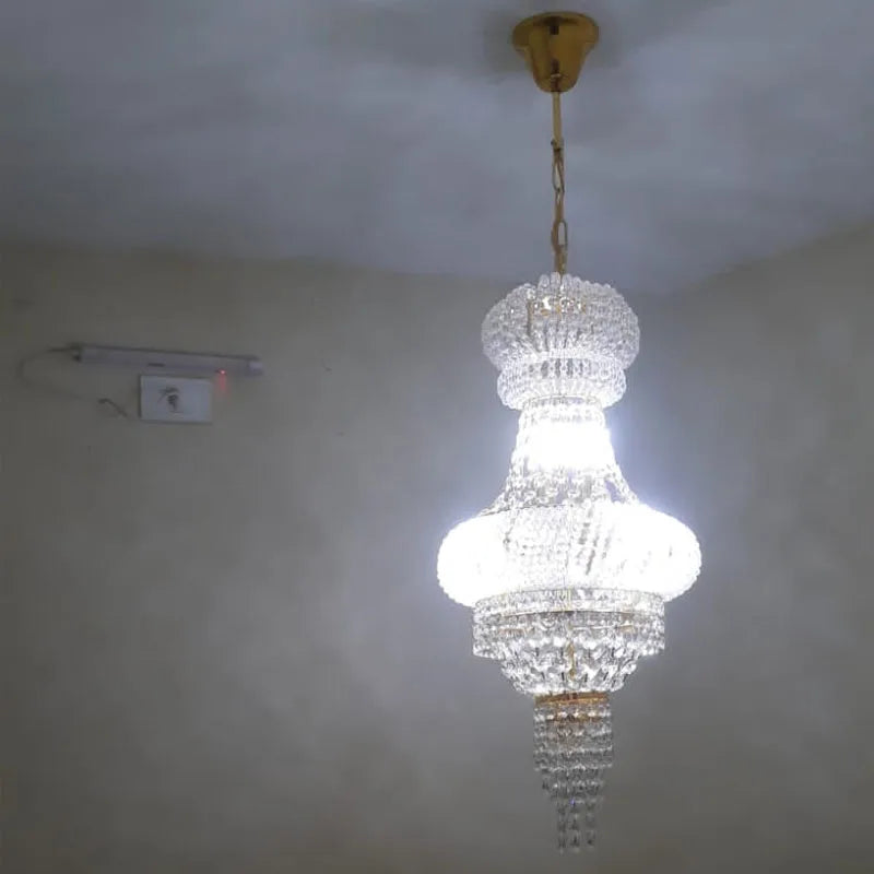 Modern Lights Dome Basket Crystal Chandeliers in Chrome Finishlamps AT-119